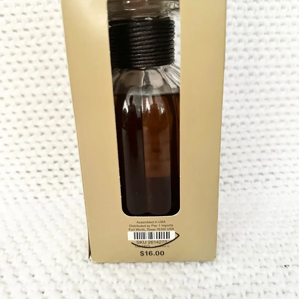 Pier 1 Imports Rare Discontinued Vintage Patchouli Reed Diffuser Kit New In Box